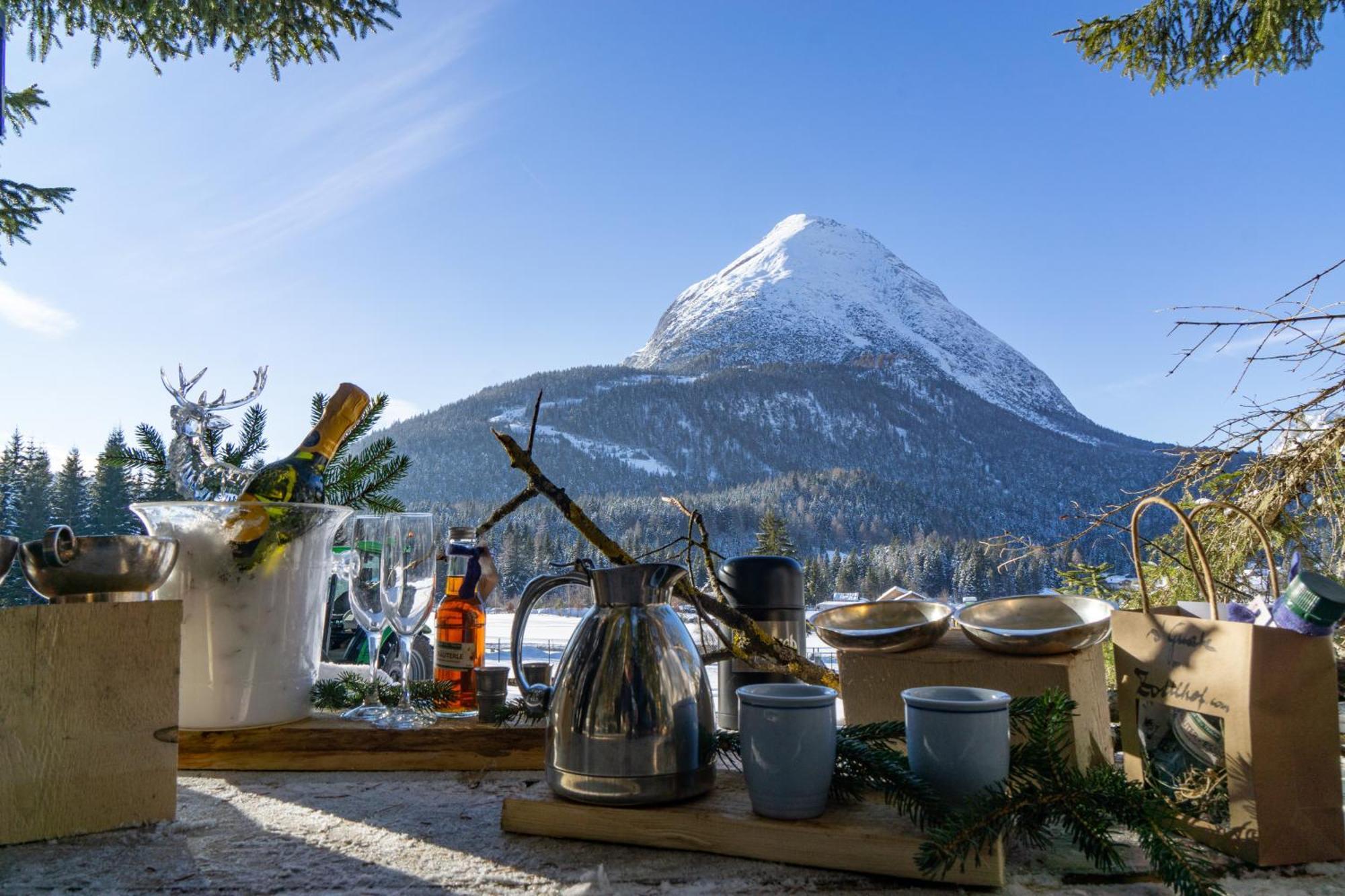 Alpineas Lägenhet Leutasch Exteriör bild